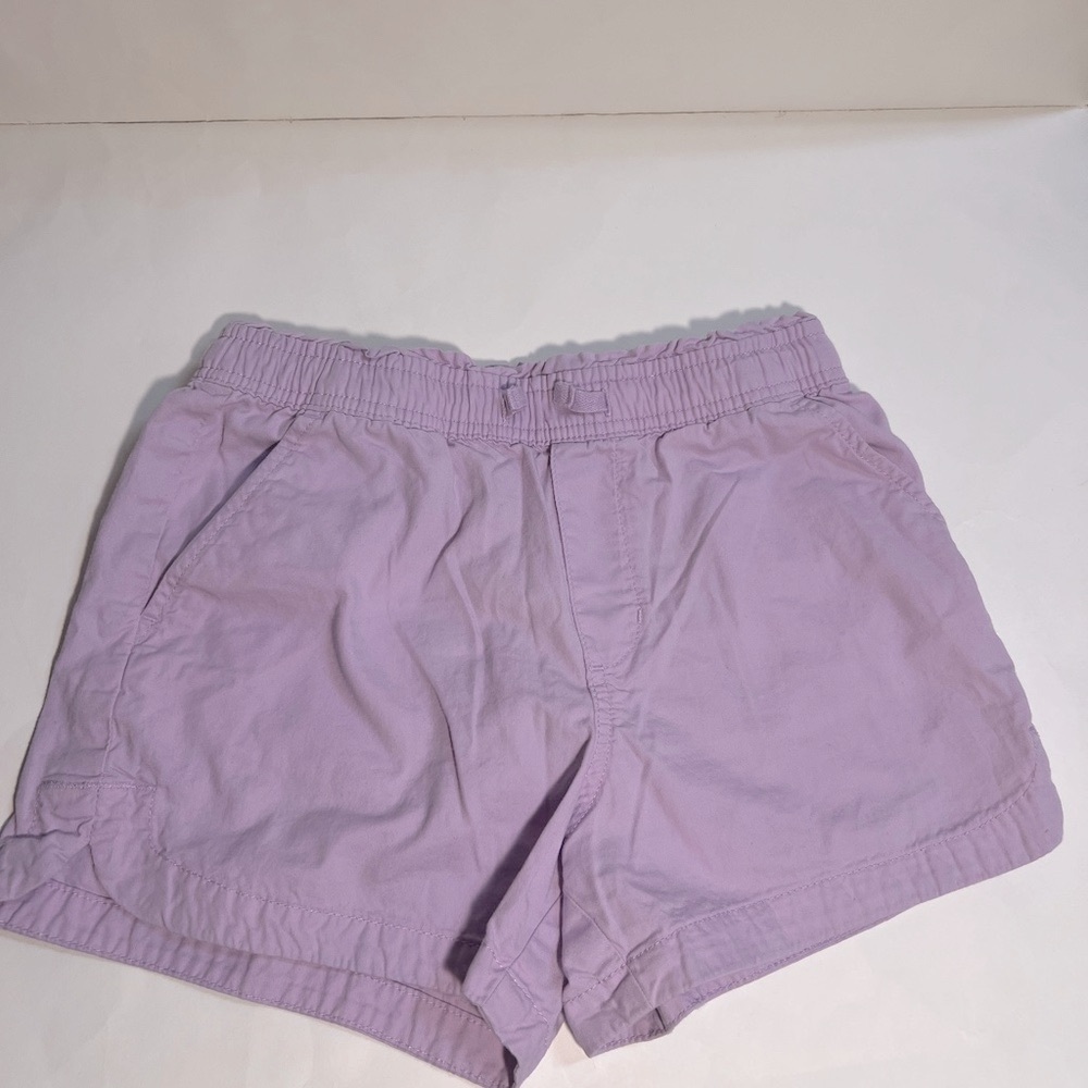 GAP Girls Purple Athletic Shorts Elastic Waist Lightweight